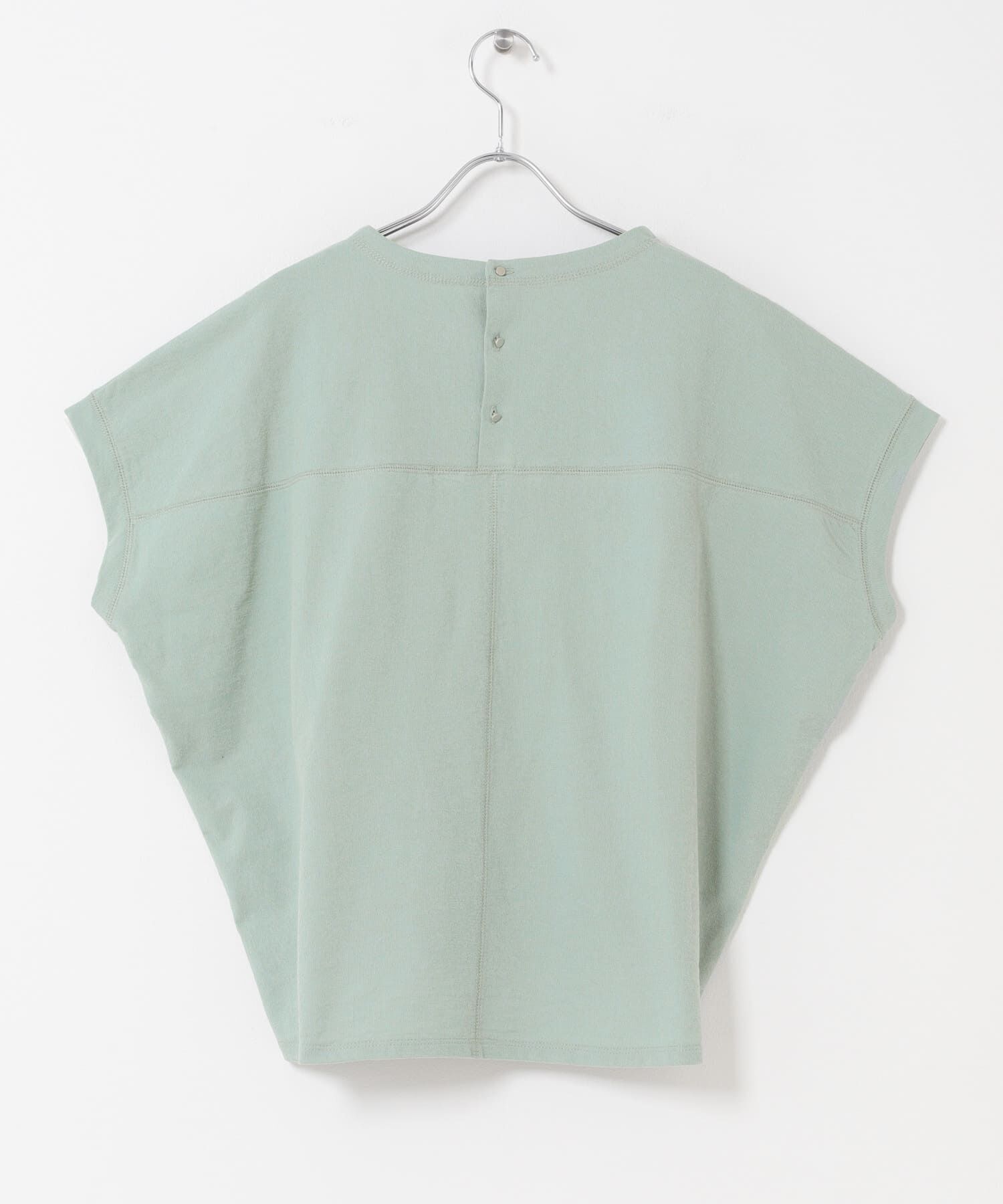 URBAN RESEARCH DOORS「リネンタッチBACKボタンプルオーバー」|Tシャツ・カットソー|