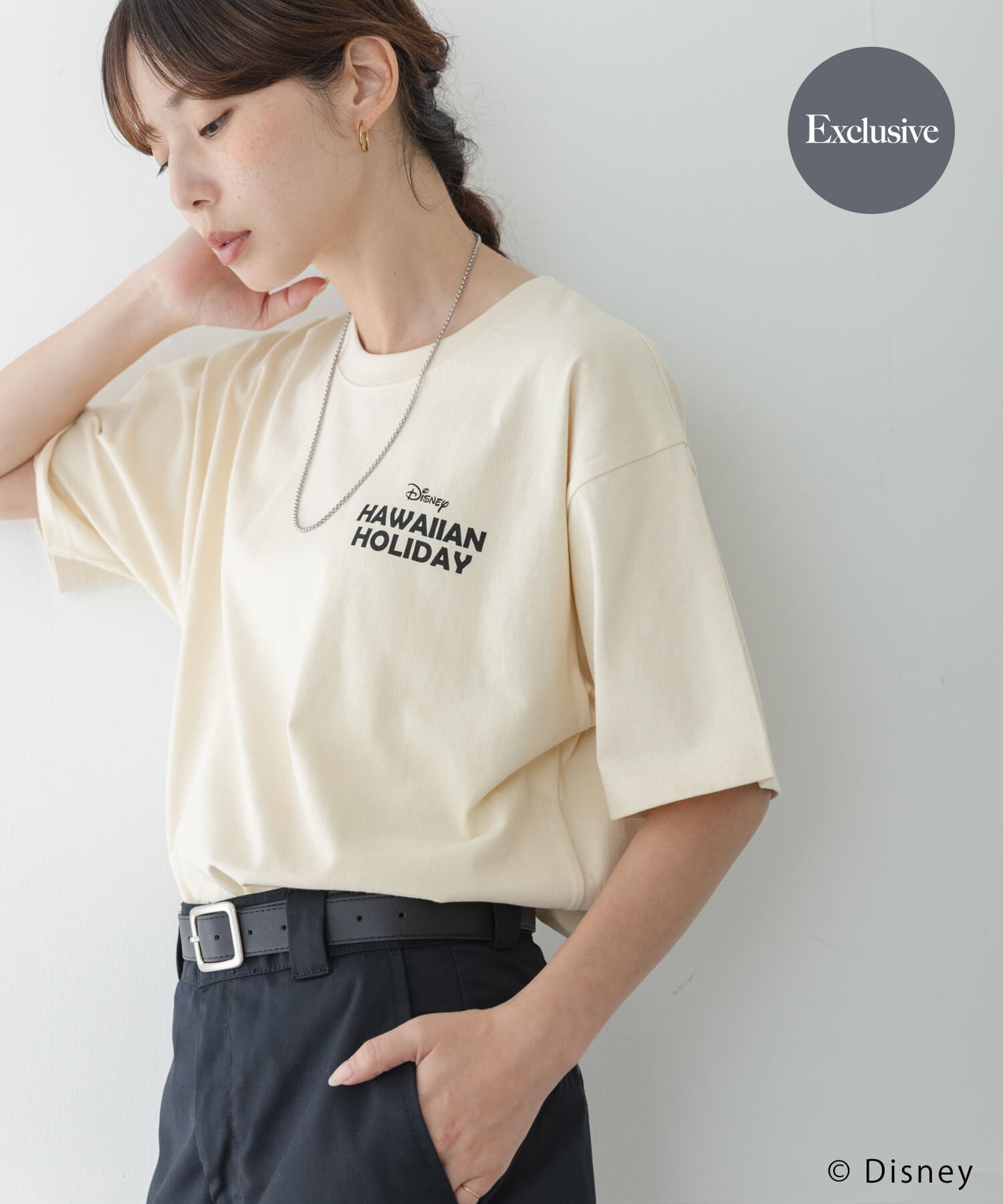 Sonny Label 「別注/DISNEY/ポスターアートTシャツ」|Tシャツ・カットソー|アイボリー