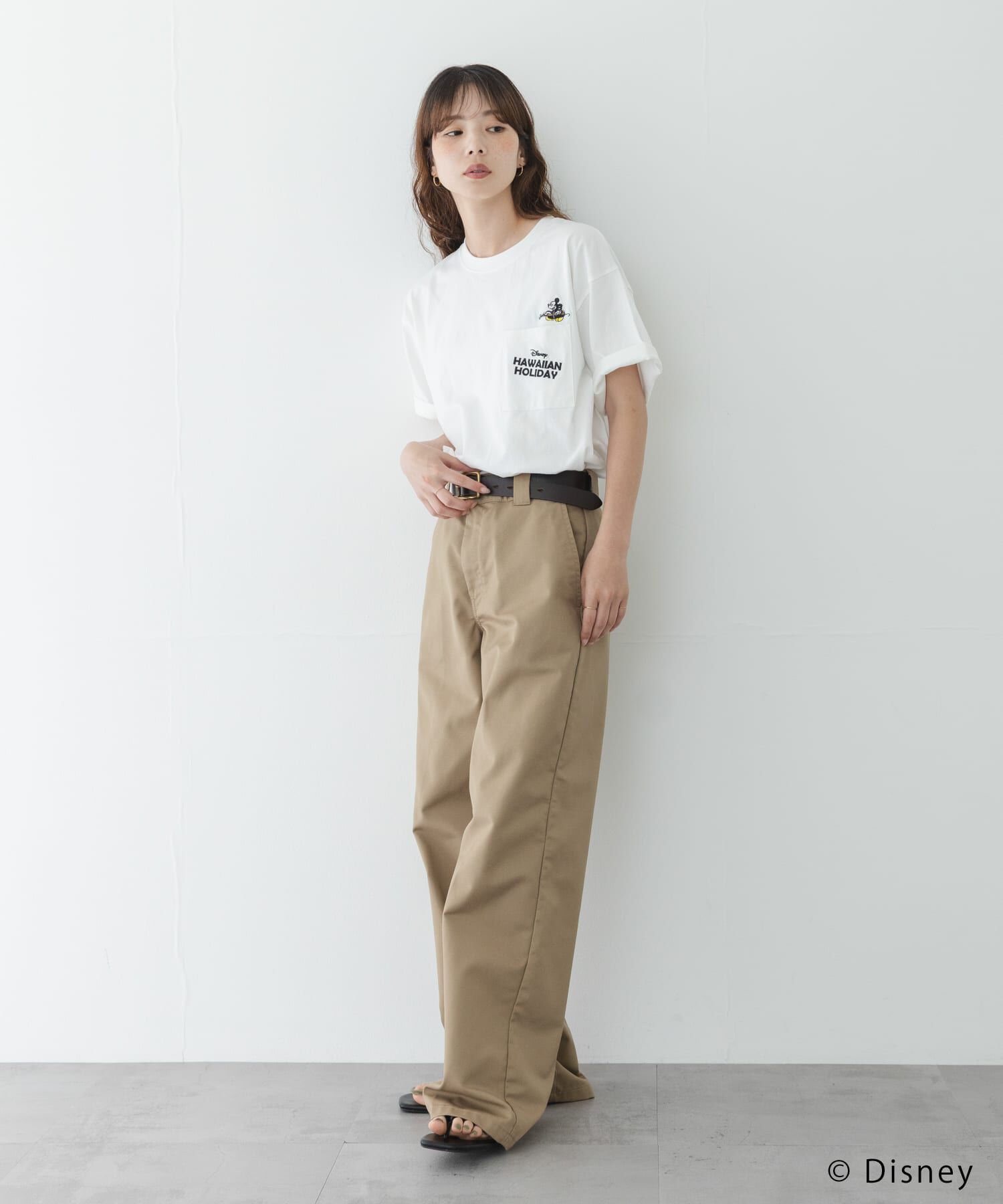 Sonny Label 「別注/DISNEY/ポケット付きTシャツ」|Tシャツ・カットソー|