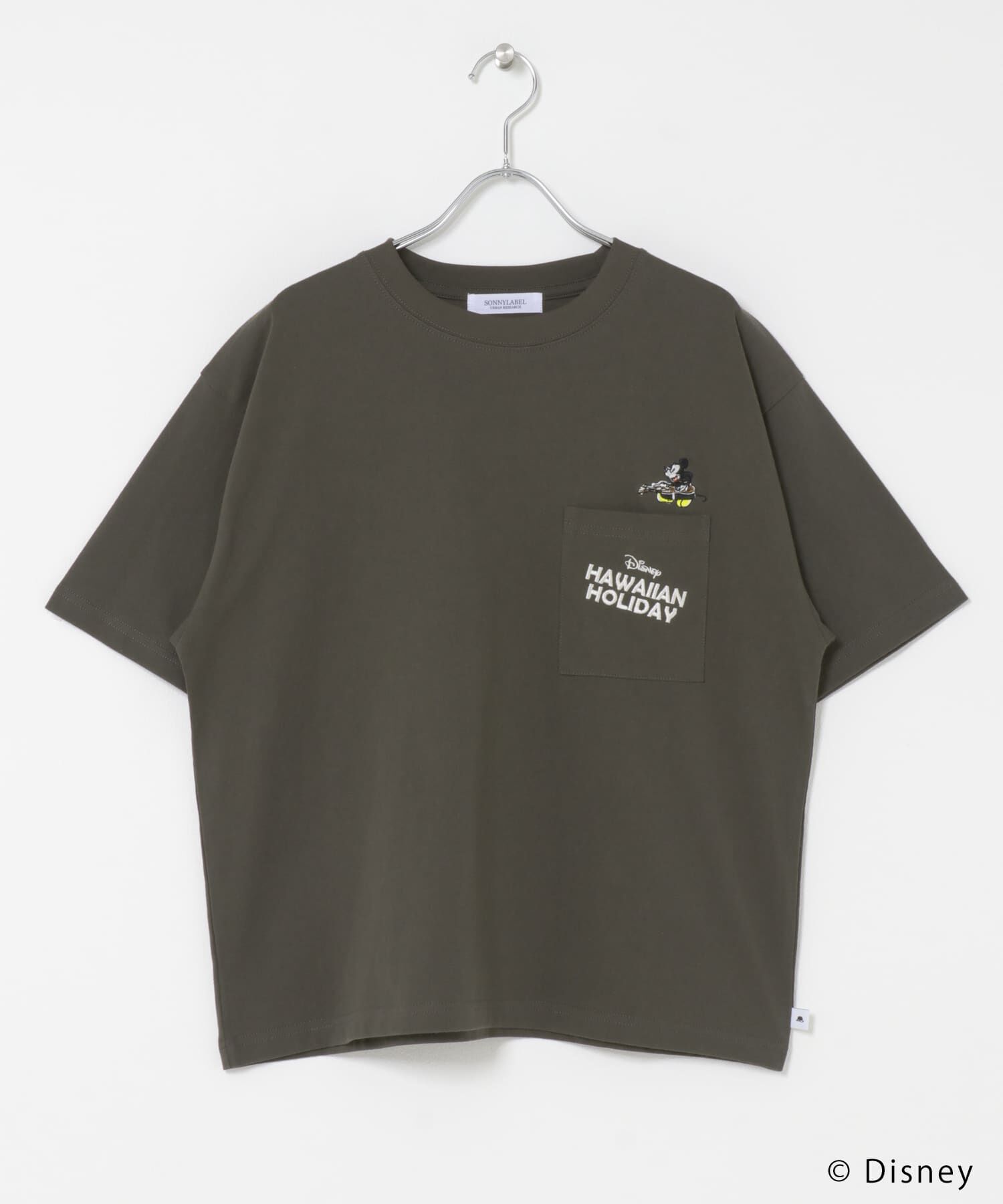 Sonny Label 「別注/DISNEY/ポケット付きTシャツ」|Tシャツ・カットソー|