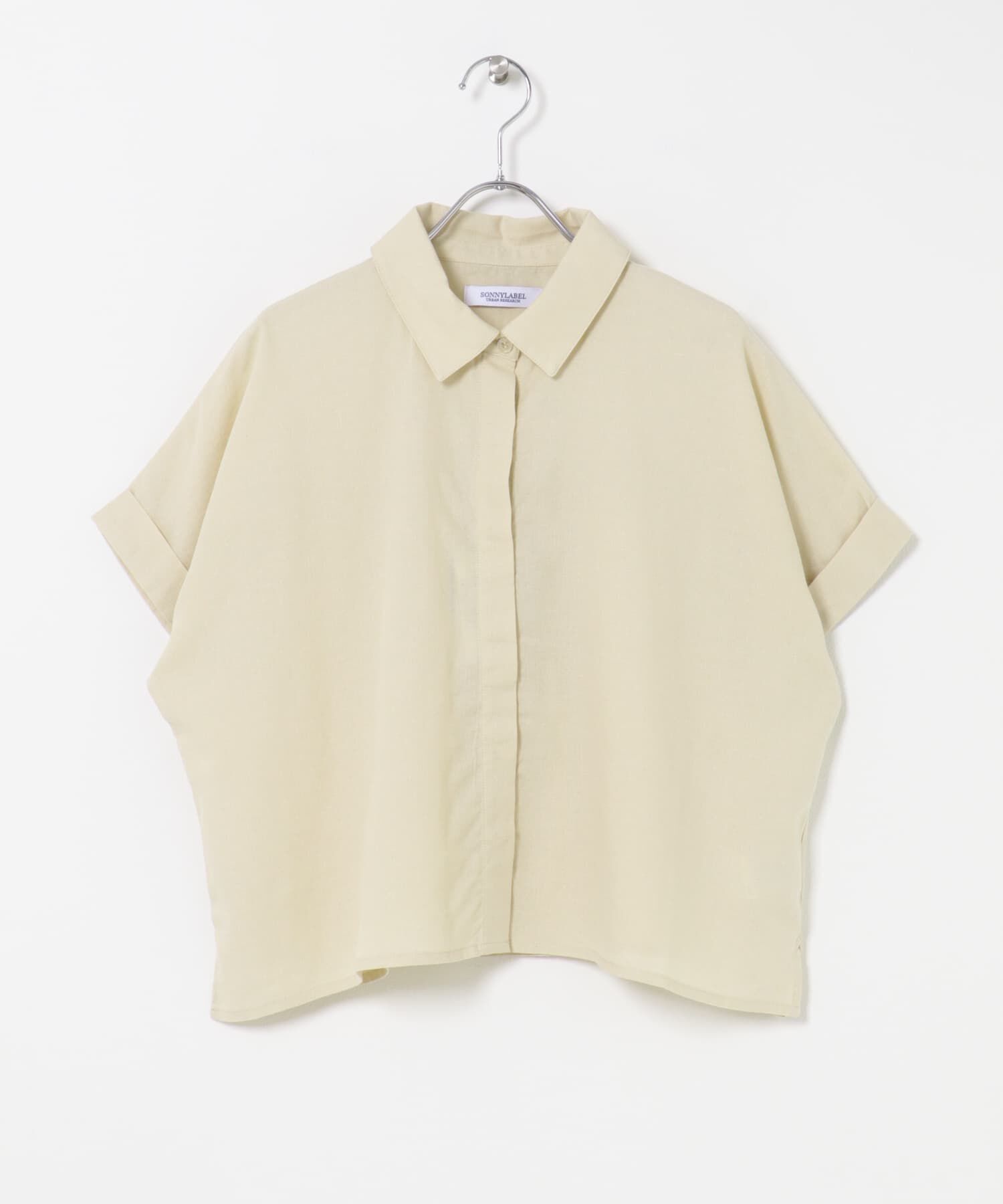 Sonny Label 「リネン混クロップドドルマンシャツ」|シャツ・ブラウス|