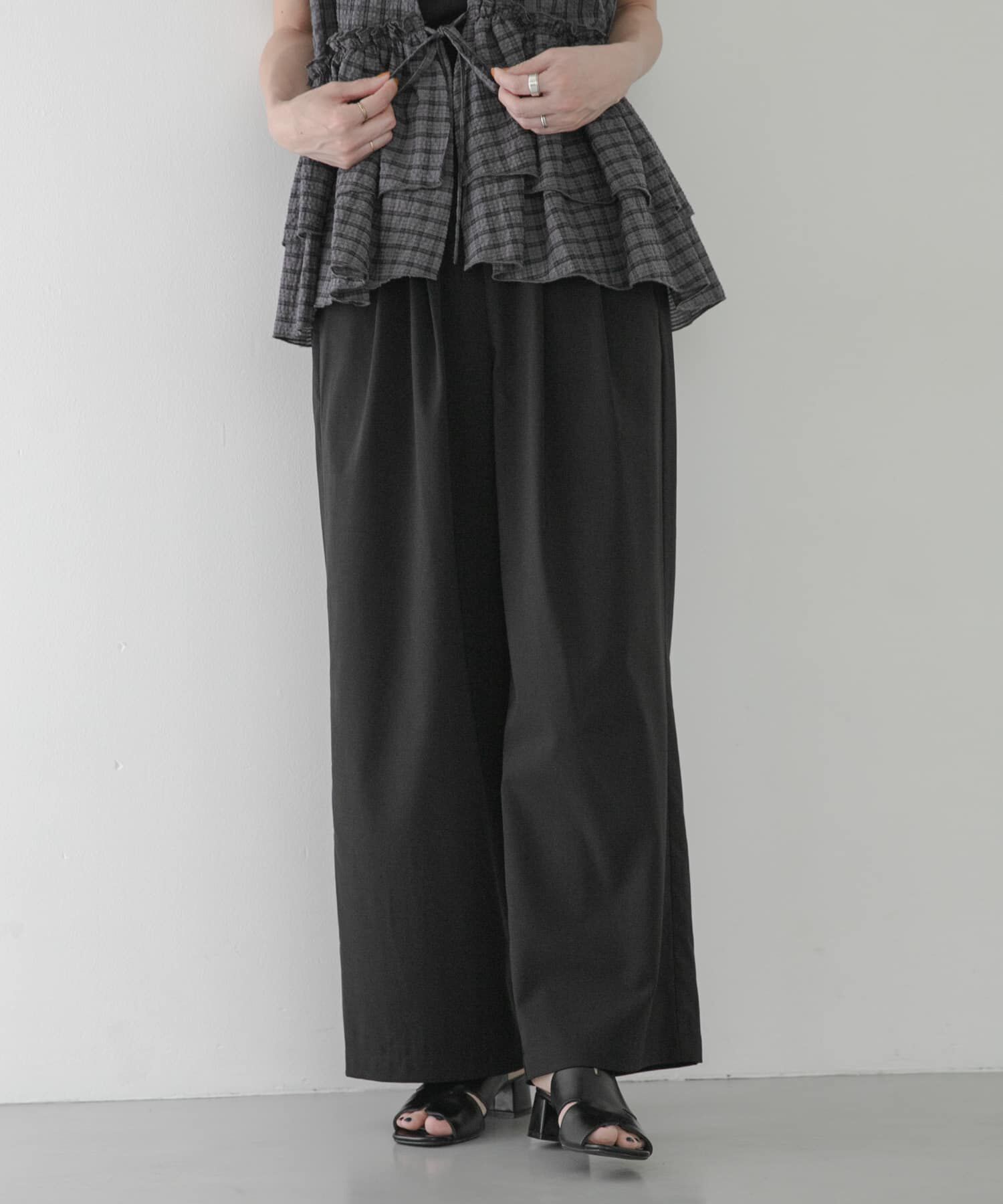 Sonny Label 「機能素材イージーワイドパンツ」|その他|