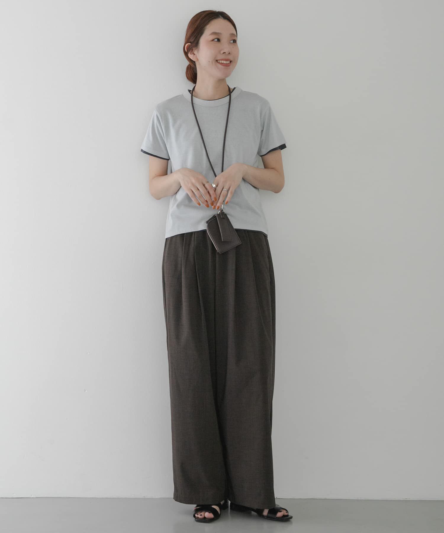 Sonny Label 「機能素材イージーワイドパンツ」|その他|