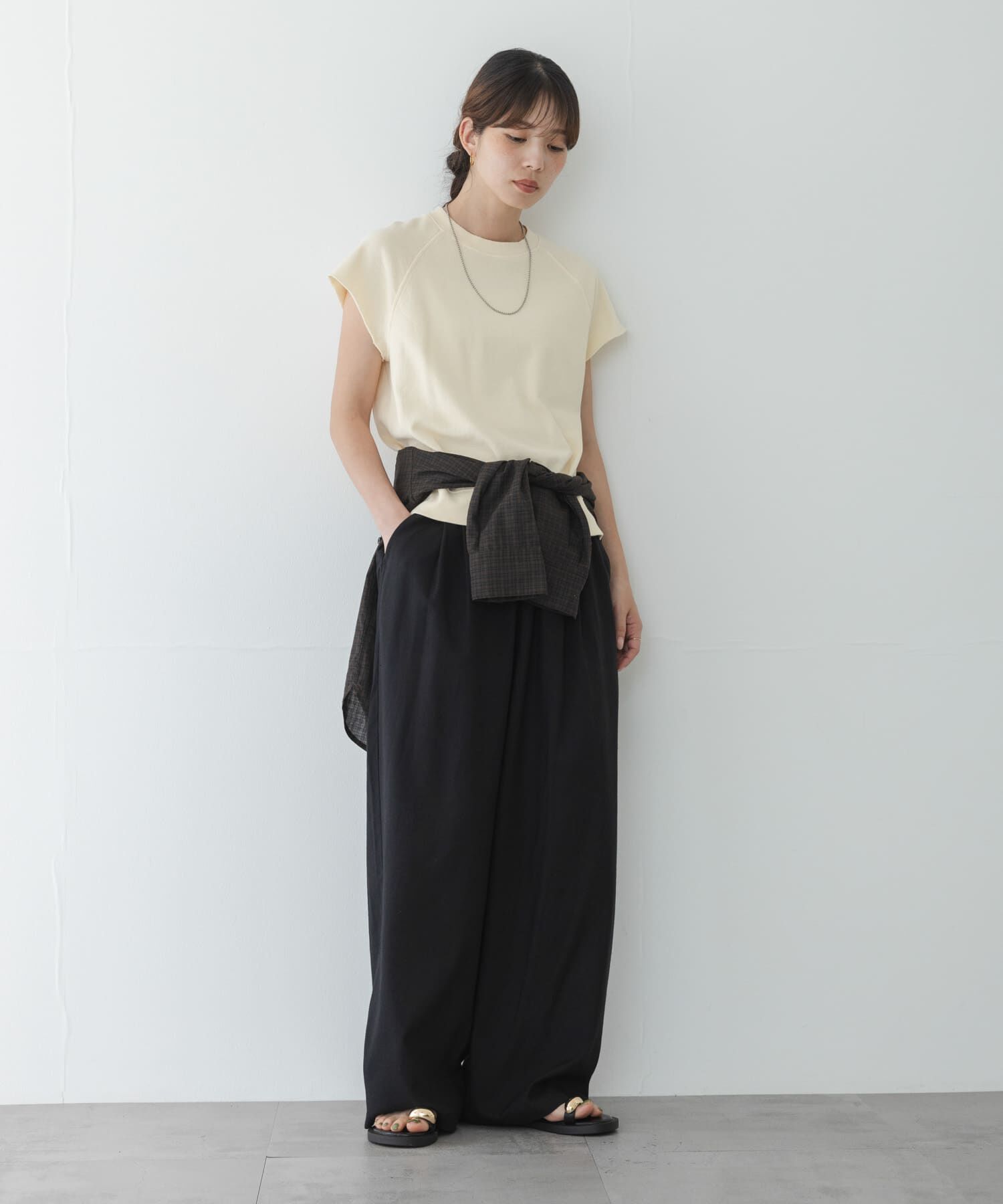 Sonny Label 「リネン混イージーワイドパンツ」|その他|