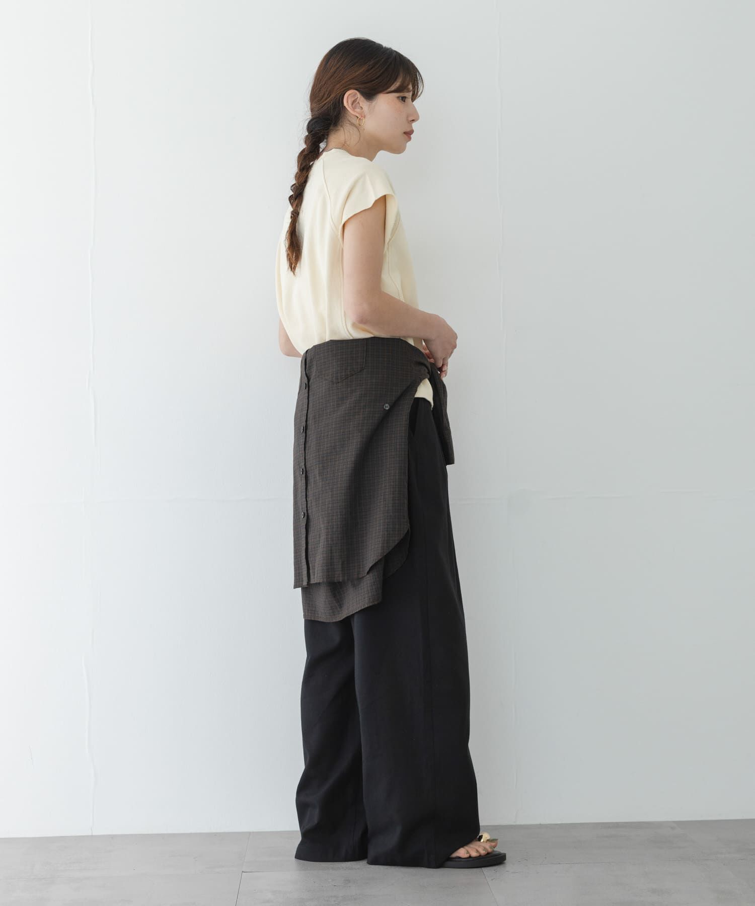 Sonny Label 「リネン混イージーワイドパンツ」|その他|