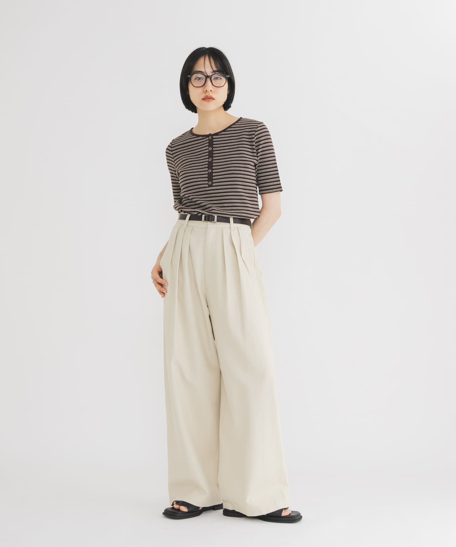  「タックWIDEパンツ」|その他|