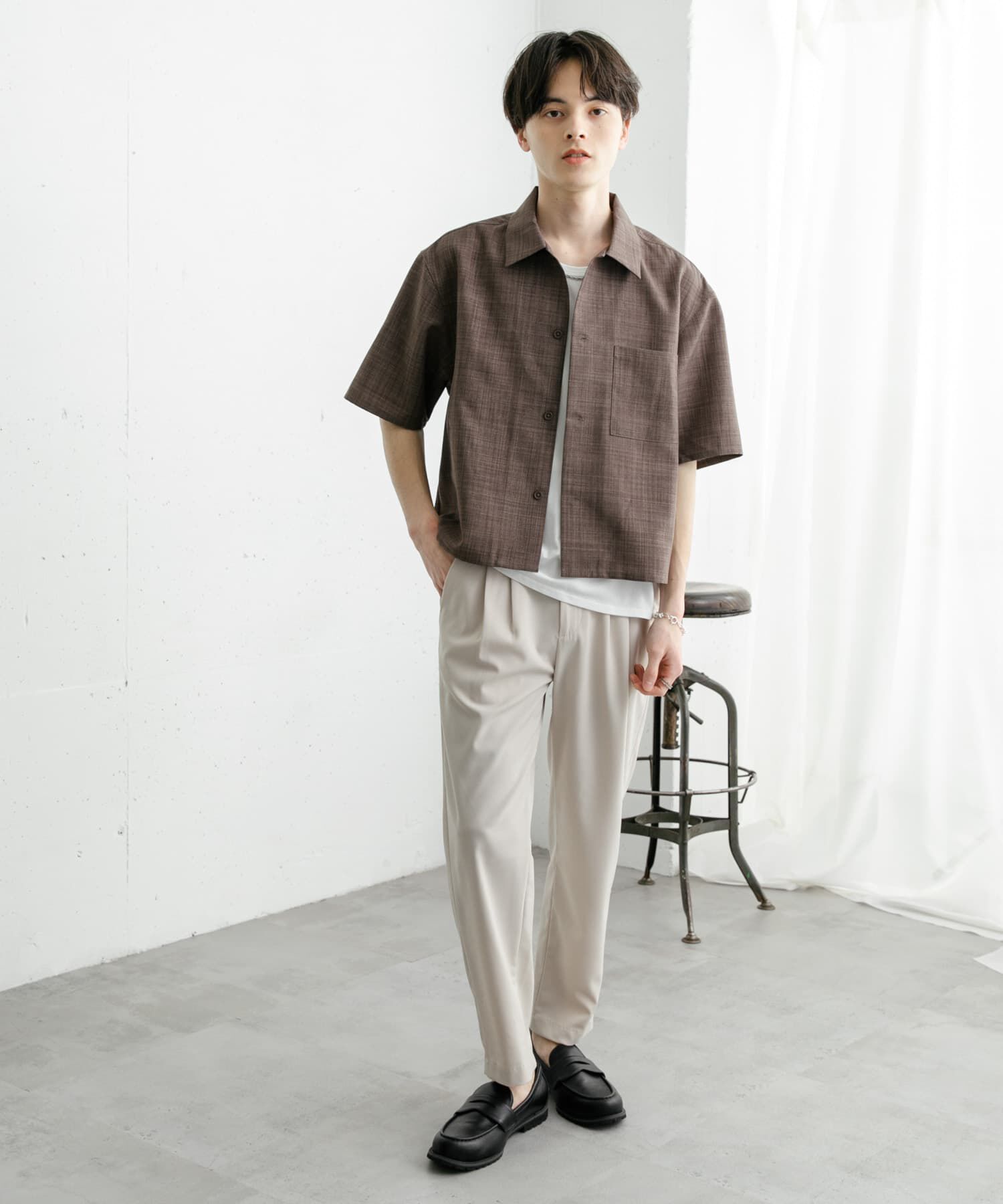 SENSE OF PLACE by URBAN RESEARCH「ダブルタックテーパードパンツ」|その他|