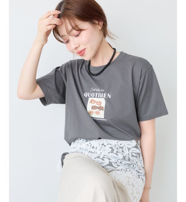  「QUOTIDIEN TEE」|Tシャツ・カットソー|