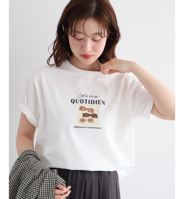  「QUOTIDIEN TEE」|Tシャツ・カットソー|