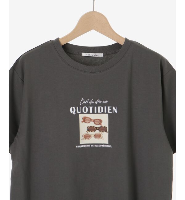  「QUOTIDIEN TEE」|Tシャツ・カットソー|
