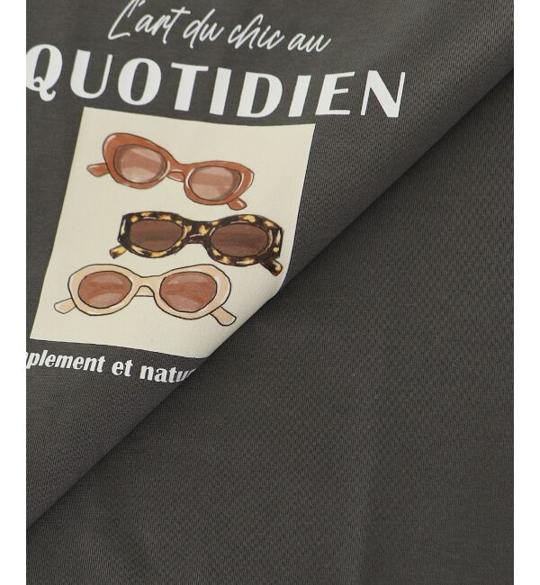  「QUOTIDIEN TEE」|Tシャツ・カットソー|