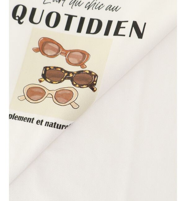  「QUOTIDIEN TEE」|Tシャツ・カットソー|