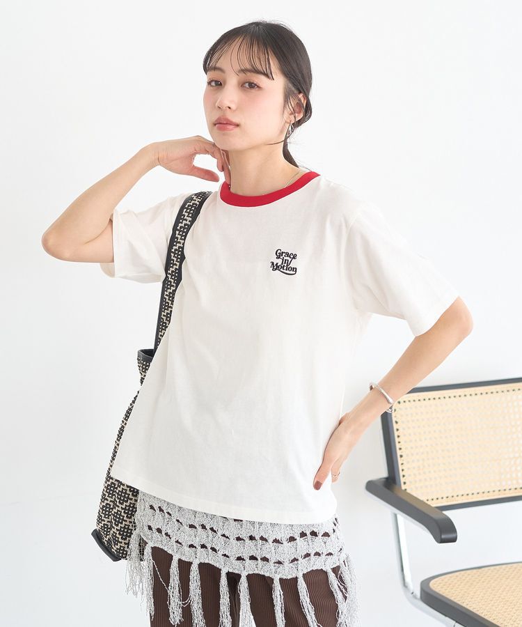 earth music&ecology「【接触冷感】アソートリンガーTシャツ」|Tシャツ・カットソー|
