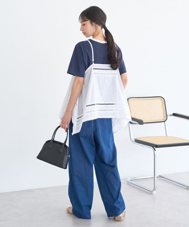 earth music&ecology「【接触冷感】アソートリンガーTシャツ」|Tシャツ・カットソー|
