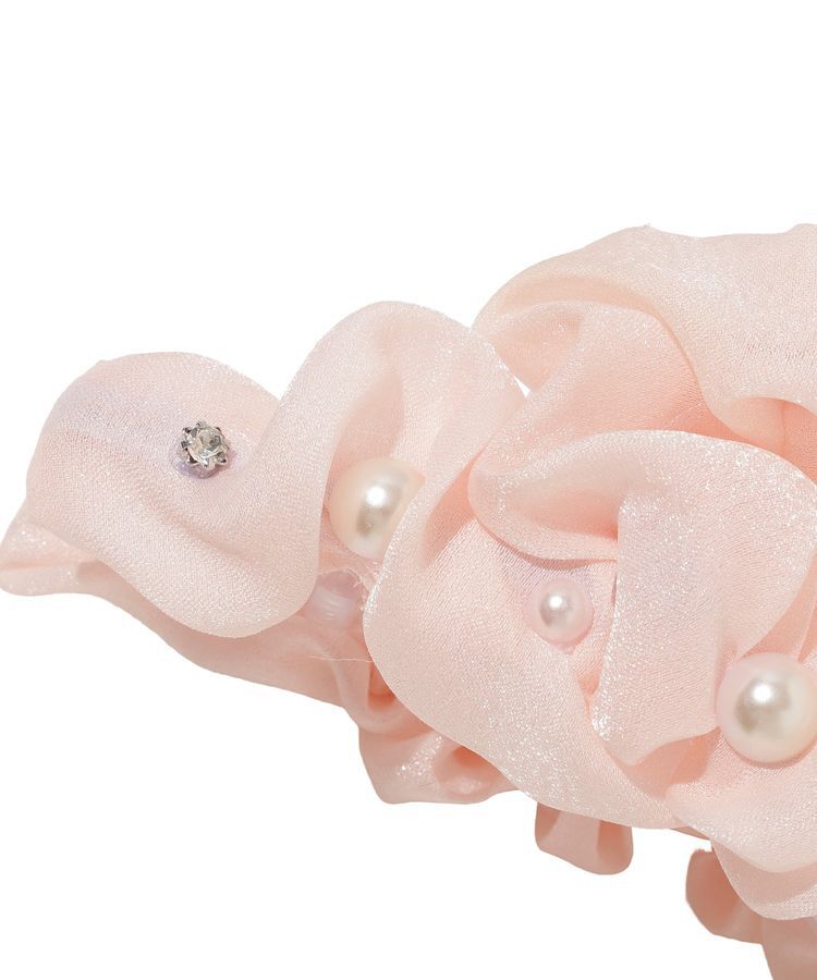Maison de FLEUR「オーガンジーパールエアリーバンスクリップ」|その他|