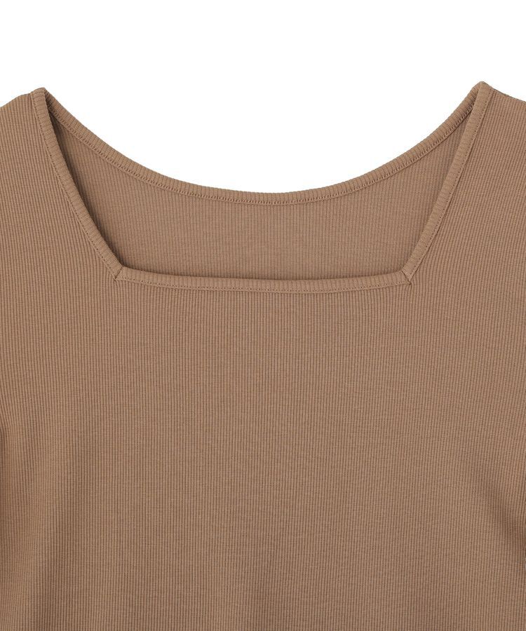 AMERICAN HOLIC「【接触冷感・UVカット】スクエアネック5分袖プルオーバー」|Tシャツ・カットソー|