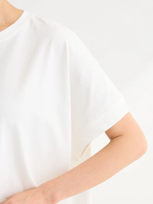 Green Parks「I.フレンチスリーブ前後差カットプルオーバー」|Tシャツ・カットソー|