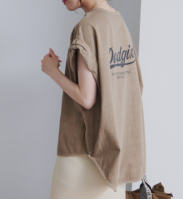  「USAコットンロールスリーブTシャツ」|プルオーバー|