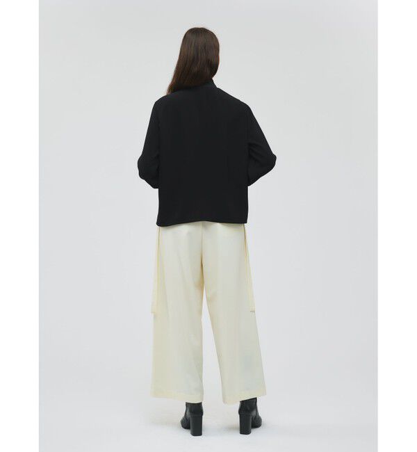 mizuiro ind「mizuiro ind ブルゾンライクシャツ」|シャツ・ブラウス|