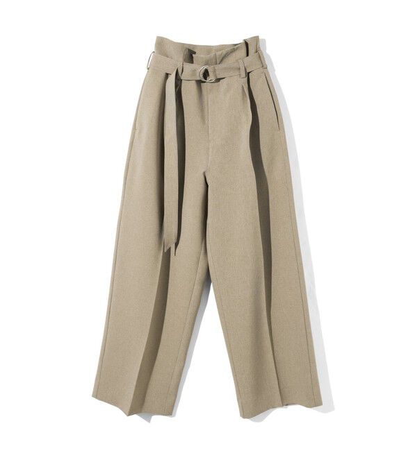 MIDIUMISOLID「MIDIUMISOLID for Ladies ベルト付きスラックス」|その他|