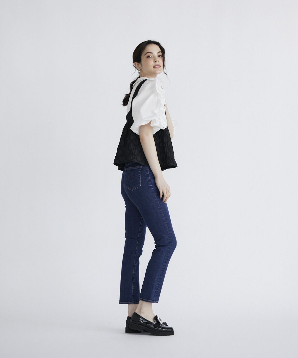 Maglie le cassetto「《Maglie Jeans》スリムストレートデニム」|デニム|
