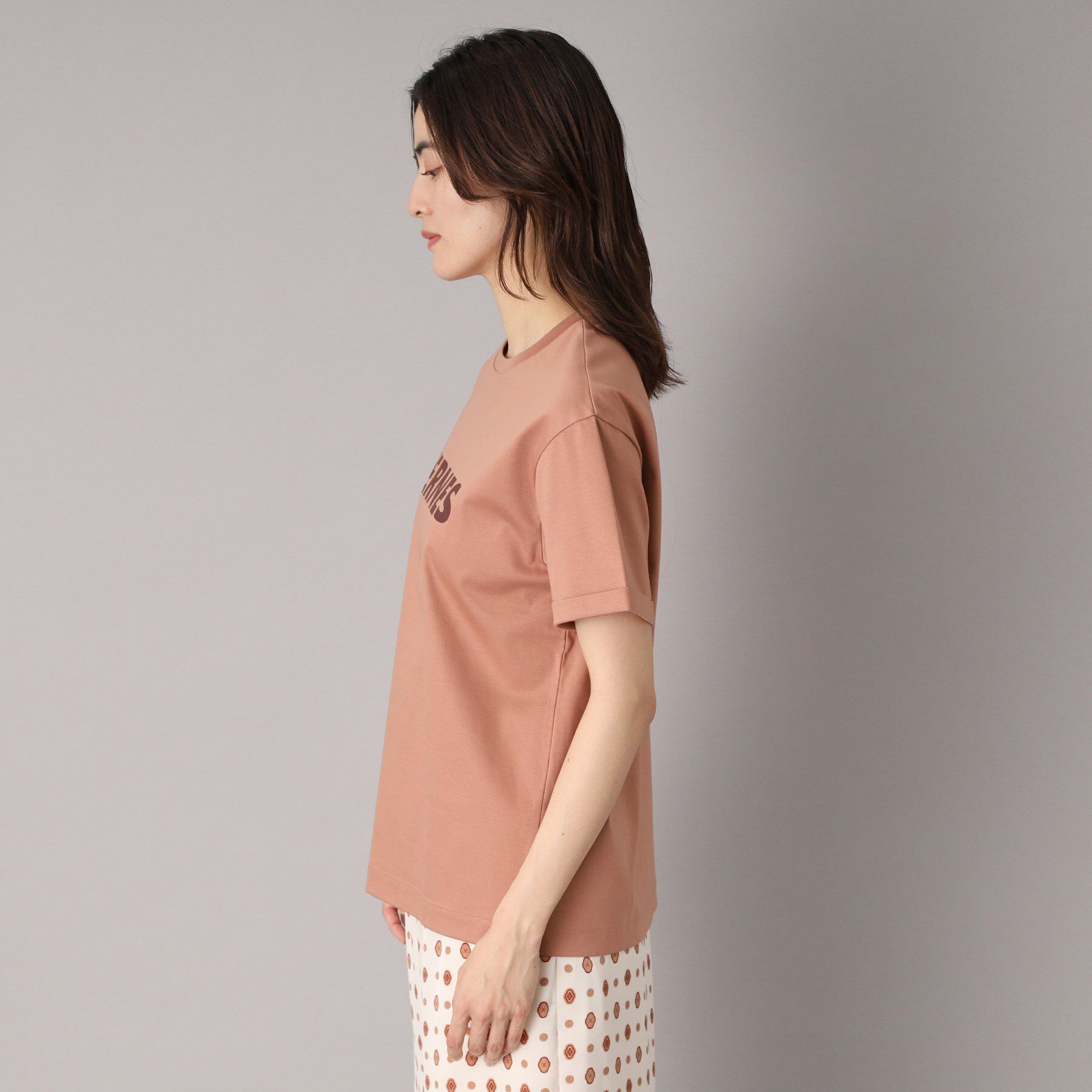 DRESSTERIOR「【接触冷感/抗菌防臭/消臭】アイスクリアコットン VIERNESロゴT」|Tシャツ・カットソー|