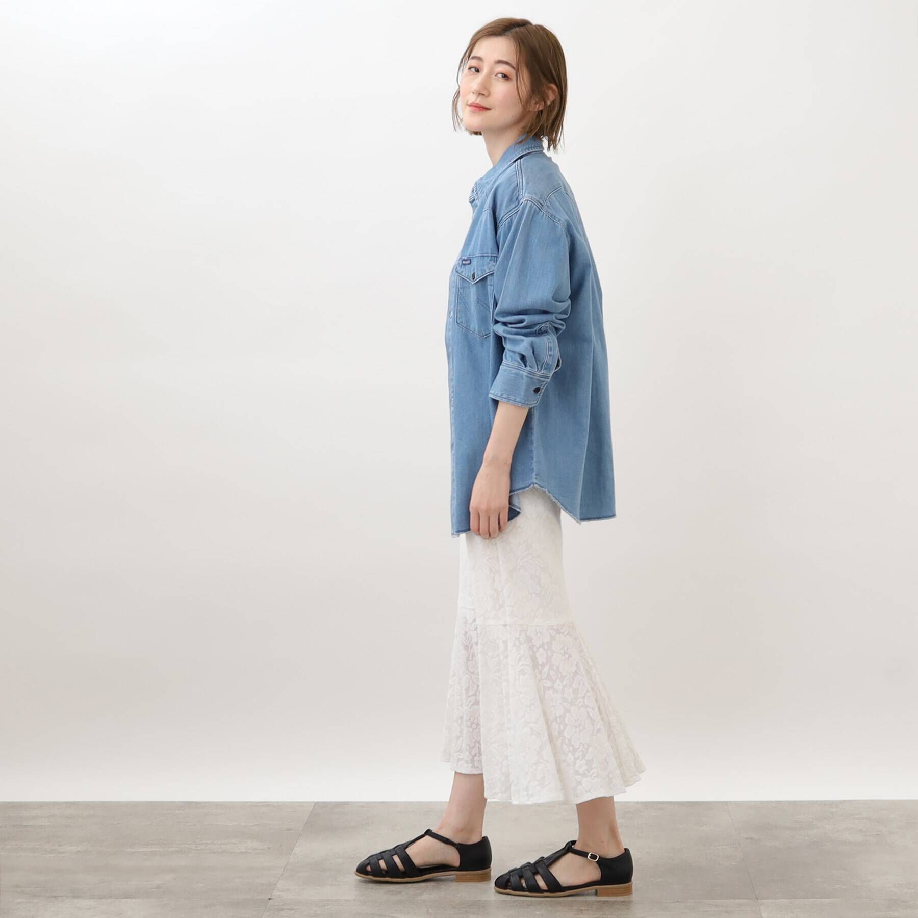 grove「【別注】Wrangler デニムシャツ」|シャツ・ブラウス|