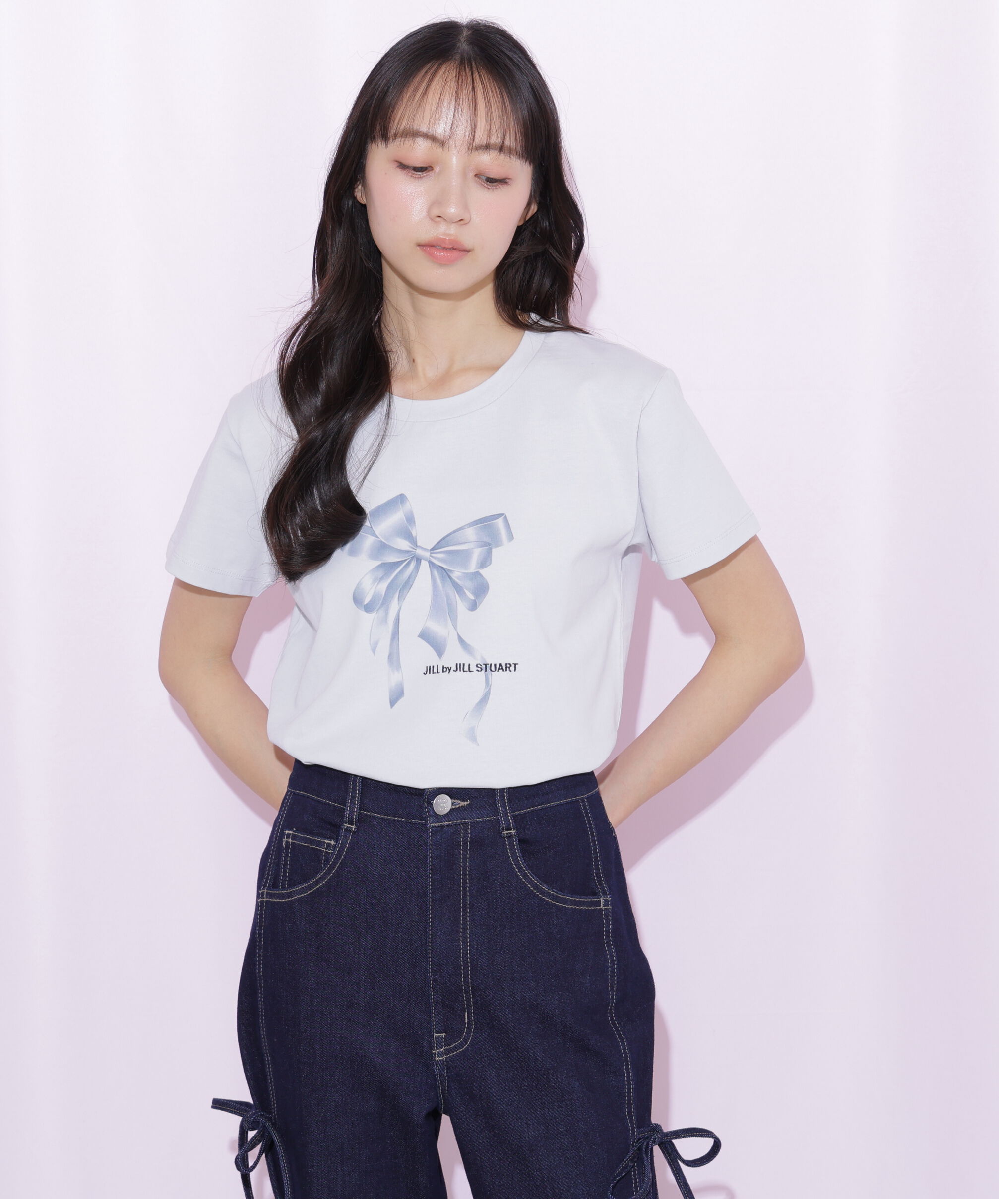  「フォトジェニックリボンTシャツ」|Tシャツ・カットソー|