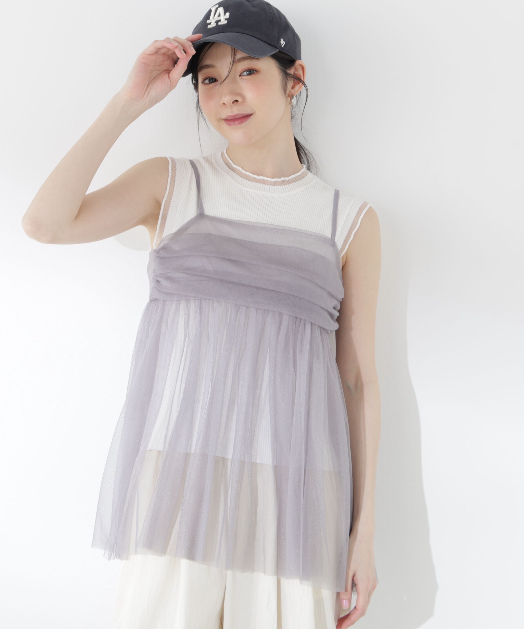 PROPORTION BODY DRESSING「キラチュールキャミブラウス」|シャツ・ブラウス|