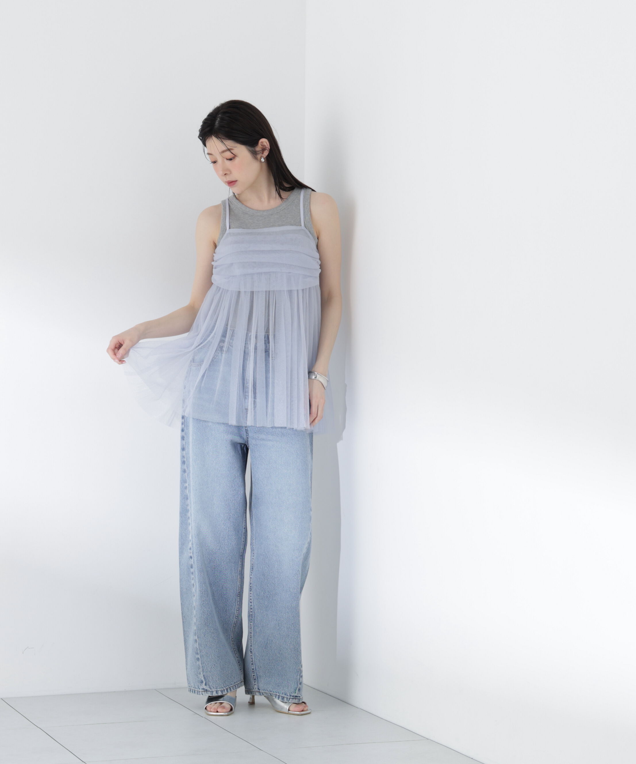 PROPORTION BODY DRESSING「キラチュールキャミブラウス」|シャツ・ブラウス|
