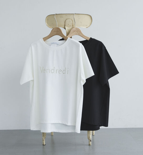Doux archives「カットワーク刺?Ｔｅｅ」|Tシャツ・カットソー|OFF WHITE