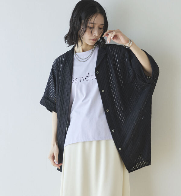 Doux archives「カットワーク刺?Ｔｅｅ」|Tシャツ・カットソー|