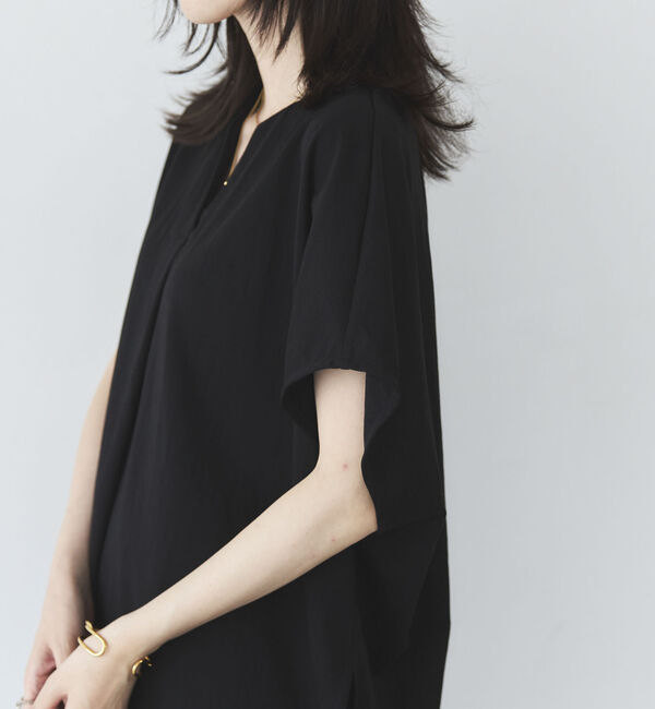 Doux archives「ウォッシャブル・ＵＶ機能機能スキッパーＴＯＰＳ」|Tシャツ・カットソー|
