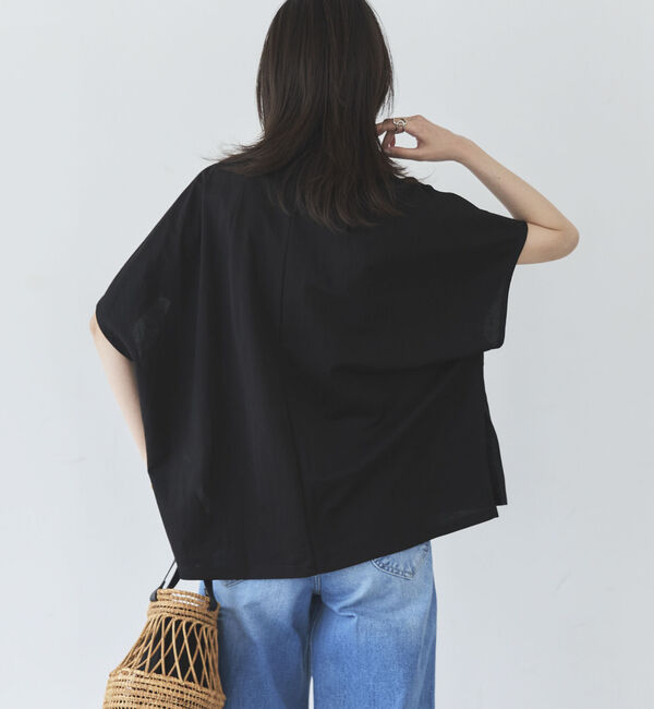 Doux archives「ウォッシャブル・ＵＶ機能機能スキッパーＴＯＰＳ」|Tシャツ・カットソー|
