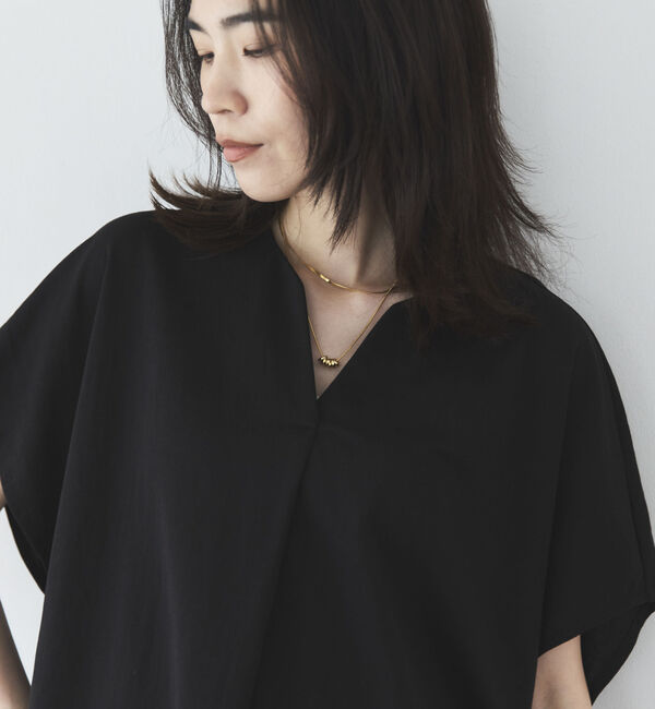 Doux archives「ウォッシャブル・ＵＶ機能機能スキッパーＴＯＰＳ」|Tシャツ・カットソー|
