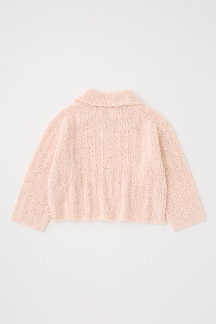 MOUSSY「OPEN COLLAR ニット」|ニット・セーター|