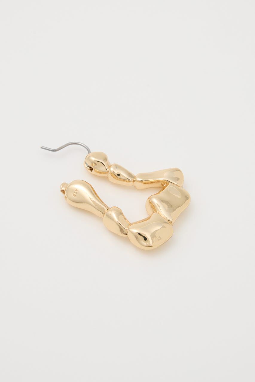 SLY「DEFORMATION HOOP ピアス」|ピアス|