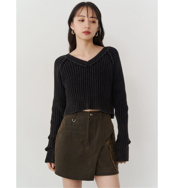 MURUA「ワンサイドスリットカーゴショートパンツ」|その他|