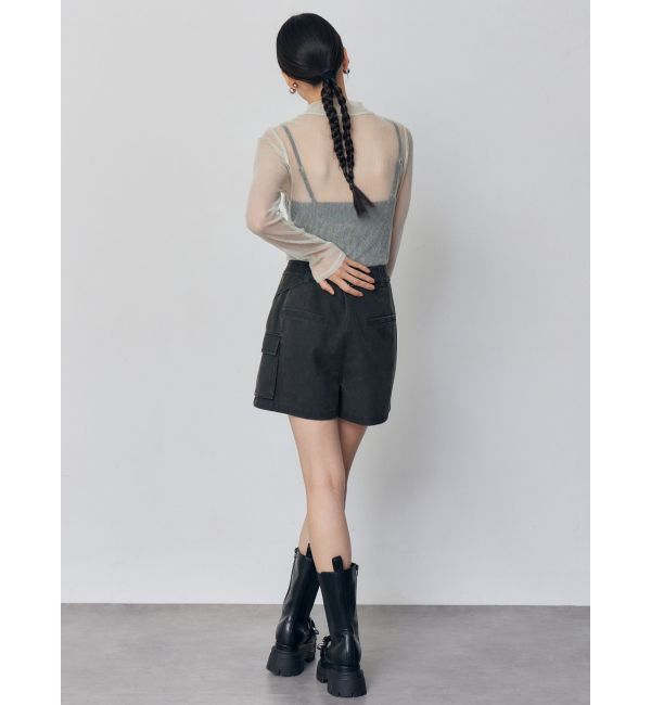 MURUA「ワンサイドスリットカーゴショートパンツ」|その他|