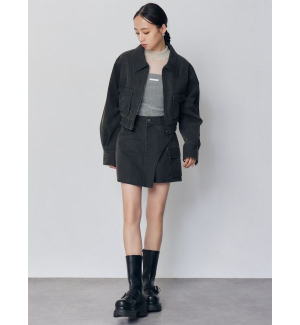 MURUA「ワンサイドスリットカーゴショートパンツ」|その他|