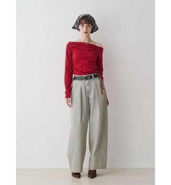 jouetie「【SOMETHING&times;PosTokyo】Tuck Buggy」|デニム|
