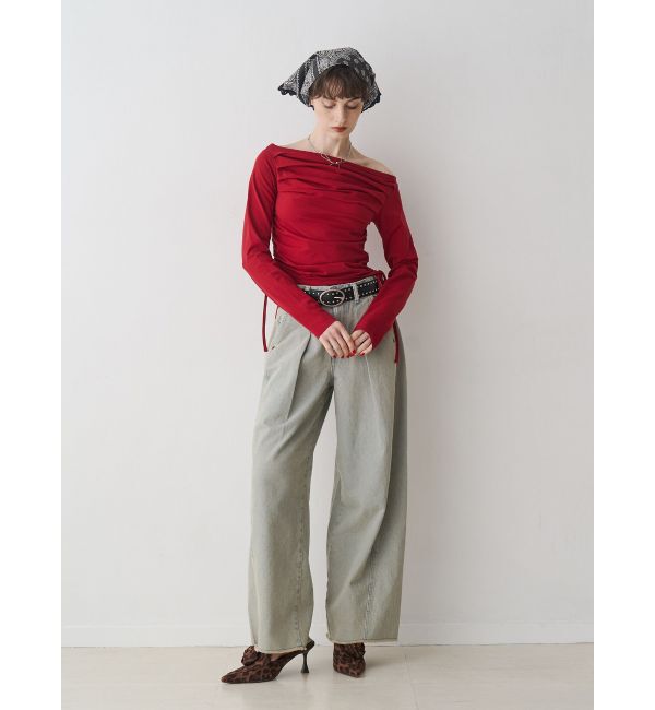 jouetie「【SOMETHING&times;PosTokyo】Tuck Buggy」|デニム|