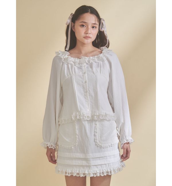 merry jenny「sugar square blouse」|シャツ・ブラウス|