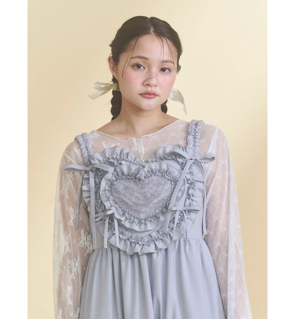 merry jenny「シアーレースコンビTOPS」|Tシャツ・カットソー|