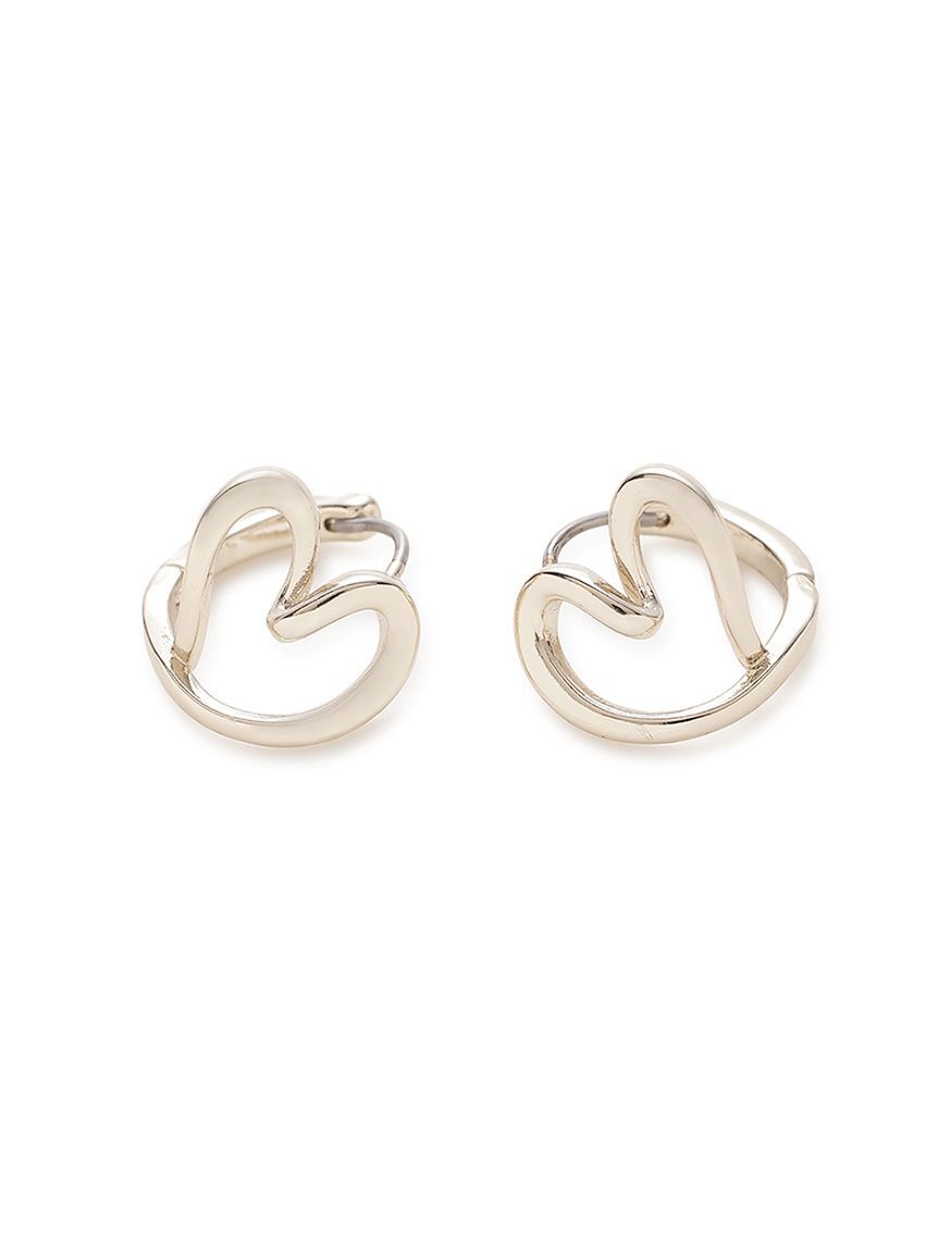 SNIDEL「ニュアンスハートピアス」|ピアス|
