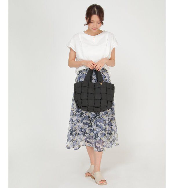 ikka「編み込みメッシュバッグ」|その他|
