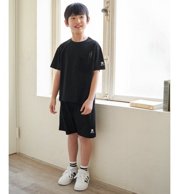 ikka kids「【セットアップ対応】GOKU楽速乾メッシュポケTシャツ（120~160cm）」|Tシャツ・カットソー|