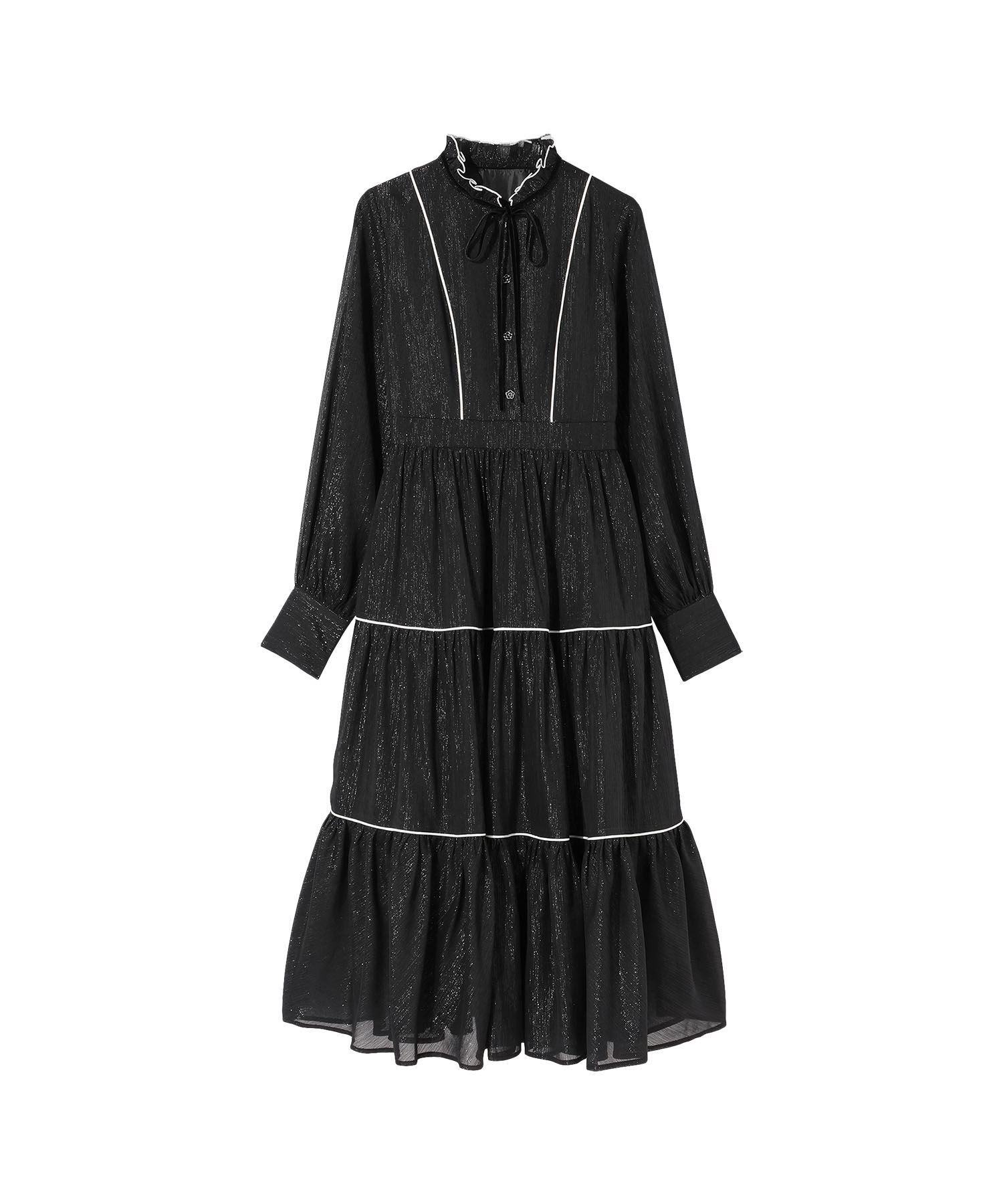 MARY QUANT「ラメシアー ドレス」|ワンピース|