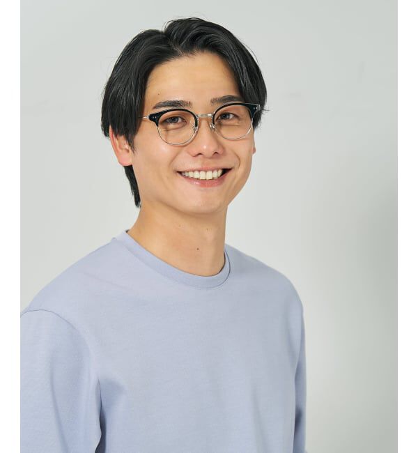  「ボストン型 メガネ | メタル 高級感  度あり 度なし メンズFASHION レンズ交換券付」|メガネ|