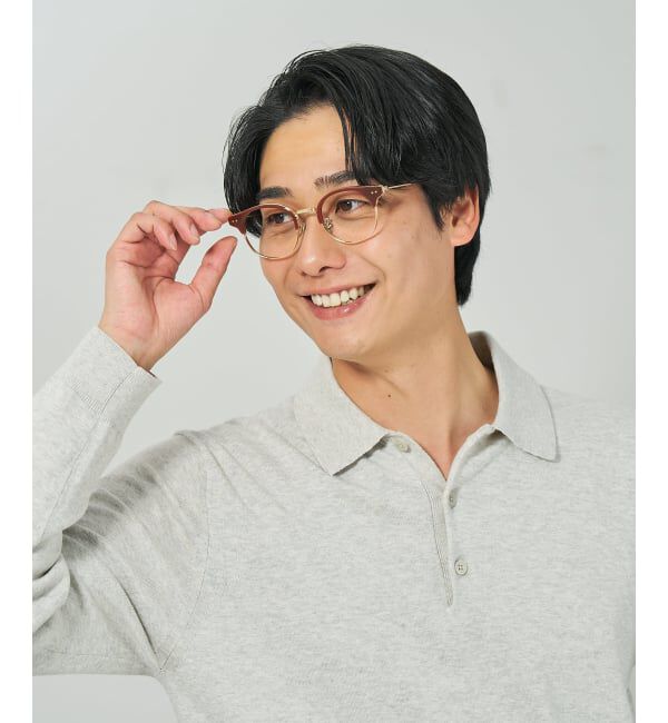  「ボストン型 メガネ | メタル 高級感  度あり 度なし メンズFASHION レンズ交換券付」|メガネ|